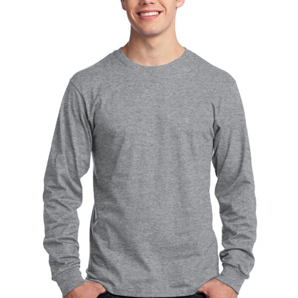 Adult Long Sleeve Core Cotton Tee Thumbnail