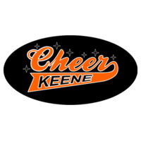 4" Keene Cheer Car Decal Design