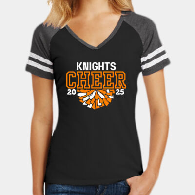 Women's Game V Neck Tee Thumbnail
